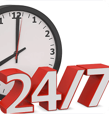 24/7 SUPPORT